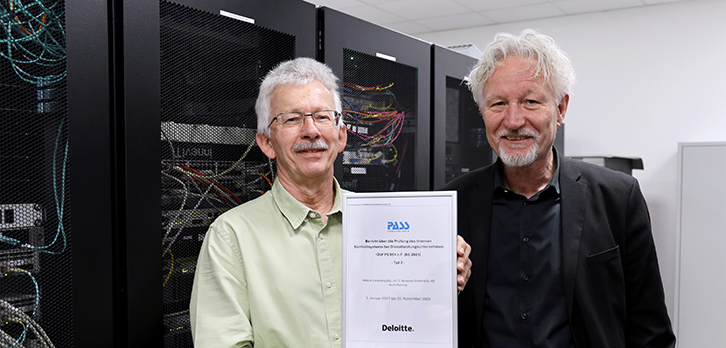 PASS stärkt internes Kontrollsystem: Erfolgreiche Prüfung nach DORA und ISO/IEC 22237 PASS stärkt internes Kontrollsystem: Erfolgreiche Prüfung nach DORA und ISO/IEC 22237